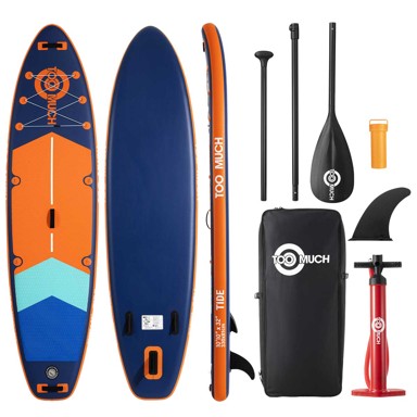 TOO MUCH SUP daska TIDE 10'10", 330 cm, 160 kg, 81 cm, 15 cm, 15 psi, 12.5 kg, all around